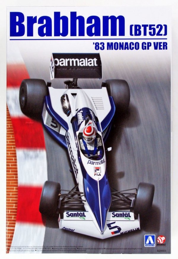 Beemax 20003 Brabham (BT52) '83 MONACO GP VER 1/20