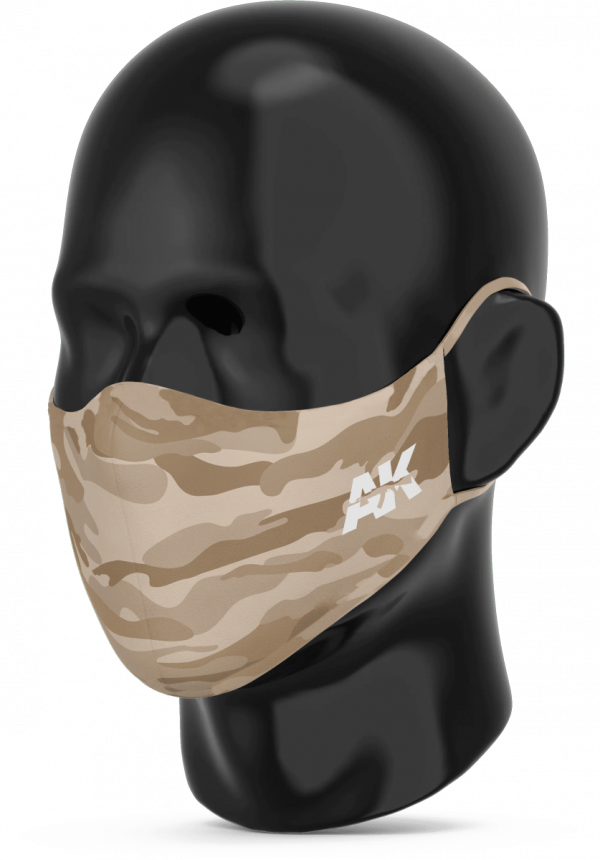 AK Interactive AK9159 CLASSIC CAMOUFLAGE FACE MASK 04