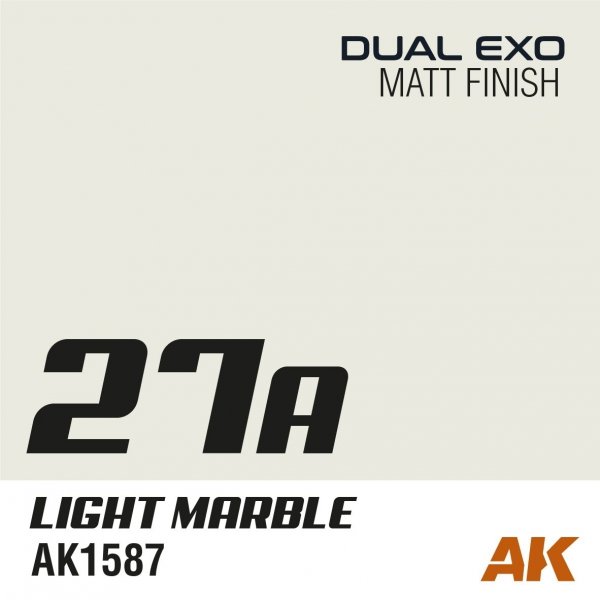 AK Interactive AK1587 DUAL EXO SCENERY – 27A – LIGHT MARBLE 60ML.