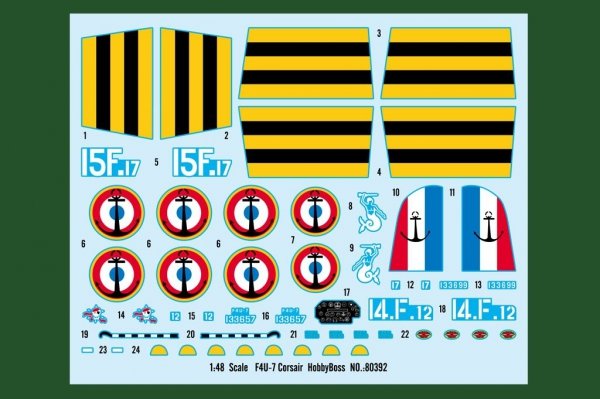 Hobby Boss 80392 F4U-7 Corsair (1:48)