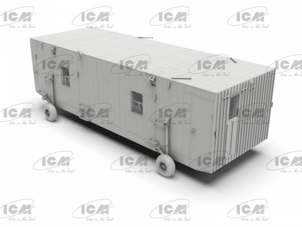 ICM 53201 Universal Military Pod and M8A1 US Landing Mat 1/35