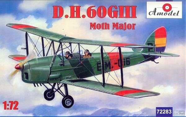 A-Model 72283 D.H.60GIII Moth Major 1:72