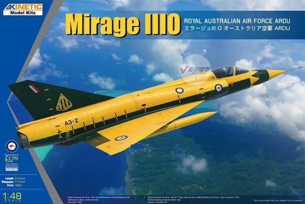 Kinetic K48145 Mirage IIIO Royal Australian Air Force ARDU