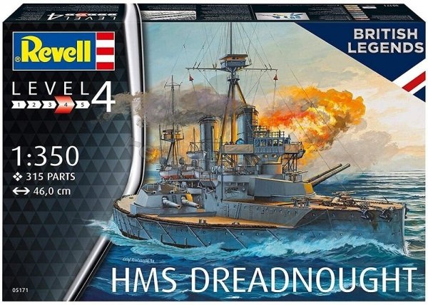 Revell 05171 HMS Dreadnought 1/350