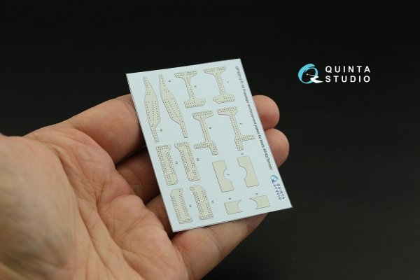 Quinta Studio QP32012 F-16 block 40/42 reinforcement plates (Tamiya) 1/32