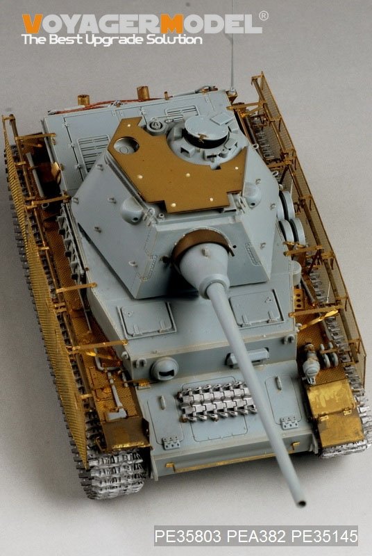 Voyager Model PE35803 WWII German Pz.Kpfw.IV Ausf.J (mit Panther F turret) For DRAGON 6824 1/35