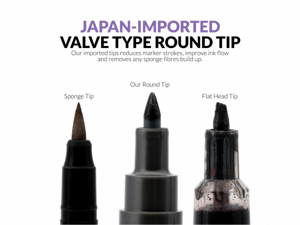 Gaahleri GM-MS05 Metallic Series Markers Gun Metal