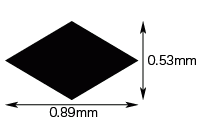 Hasegawa PA41 Modeling Mesh Lozenge-Large