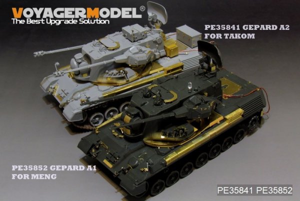 Voyager Model PE35852 Modern German Gepard A1 SPAAG Basic For MENG TS-030 1/35