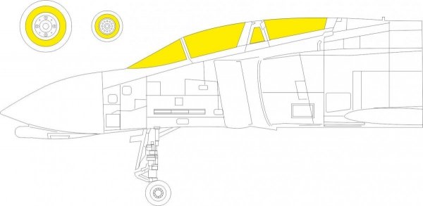 Eduard CX614 F-4C FINE MOLDS 1/72