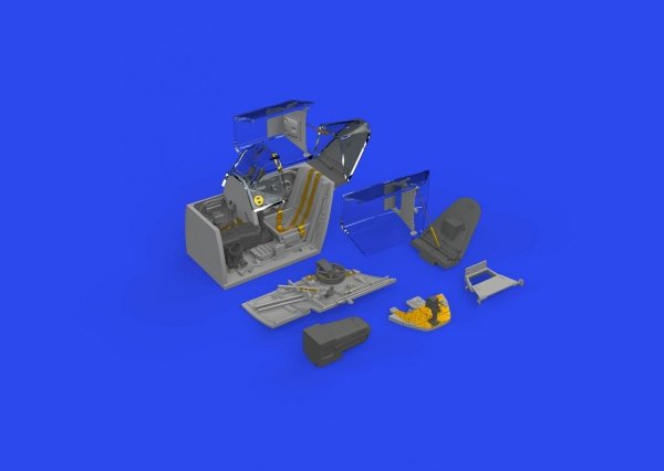Eduard 648843 Bf 109G-6 cockpit PRINT EDUARD 1/48
