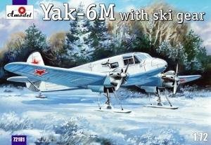 A-Model 72181 Yakovlev Yak-6M with Ski Gear (in camouflage) 1:72