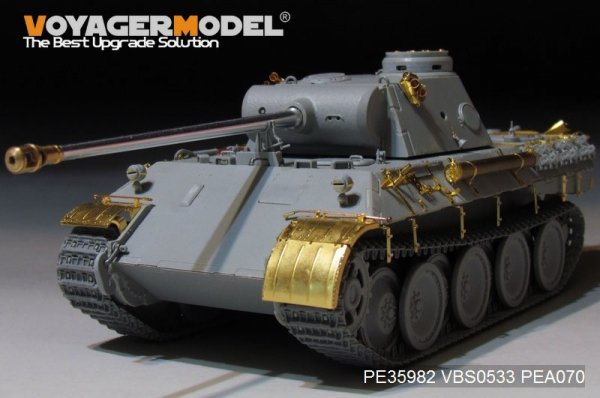 Voyager Model PE35982 WWII German Panther D Tank Early version Basic For TAKOM 2103 1/35