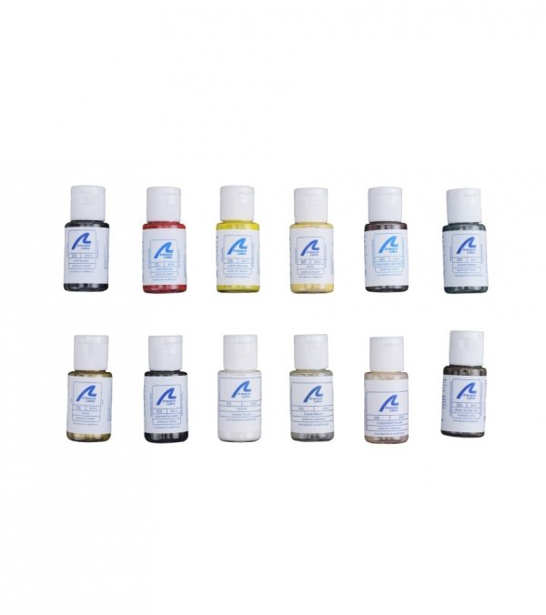 ARTESANIA LATINA 277PACK33 Zestaw farb akrylowych 12x20 ml - Dyliżans