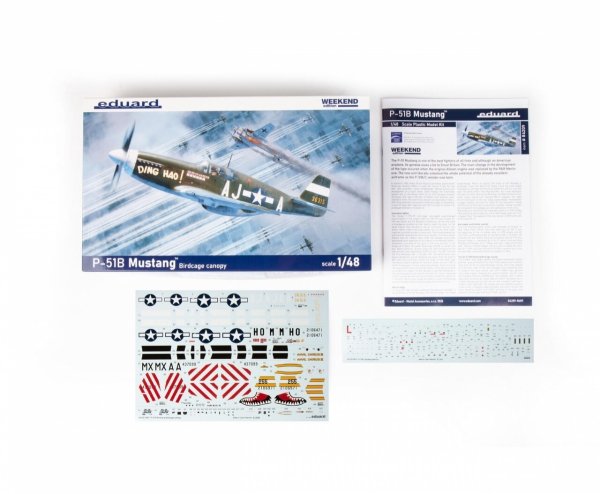 Eduard 84209 P-51B/C Mustang Birdcage canopy for 84209 1/48