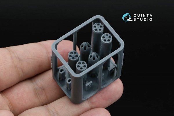 Quinta Studio QT72026 B-13L5 rocket pods, 2 pcs (for all kits) 1/72