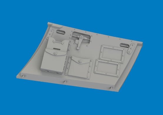 Eduard 6481187 Hurricane Mk. I cockpit door PRINT ARMA HOBBY 1/48