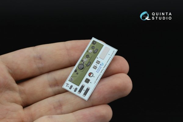 Quinta Studio QD+35157 Komintern Artillery Tractor 3D-Printed &amp; coloured Interior on decal paper (Trumpeter) (with 3D-printed resin parts) 1/35