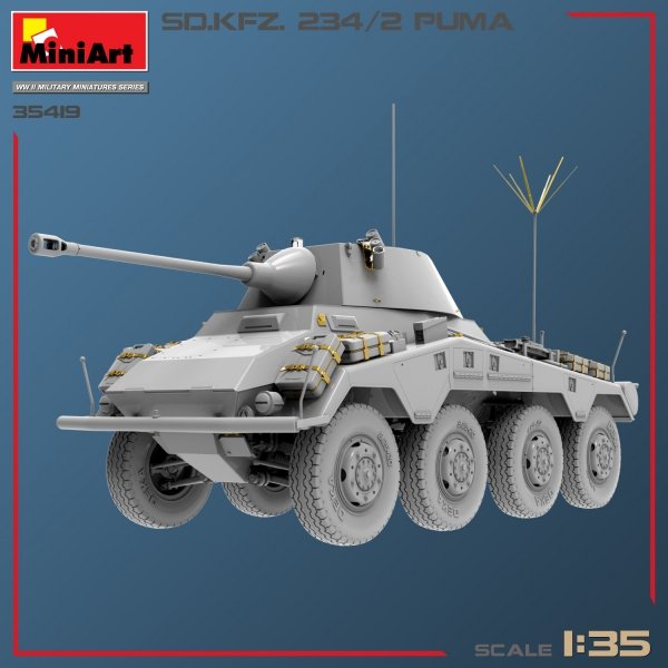 MiniArt 35419 SD.KFZ.234/2 PUMA 1/35
