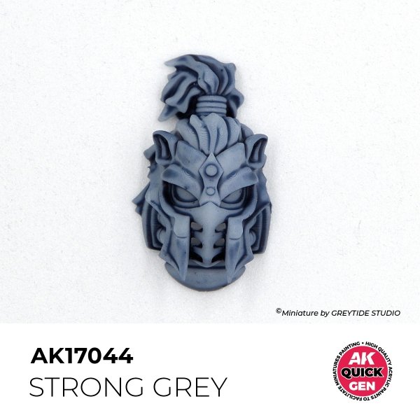 AK Interactive AK17044 STRONG GREY – QUICK GEN COLOR 18ml