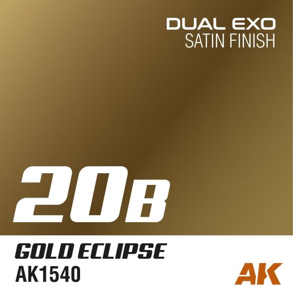 AK Interactive AK1564 DUAL EXO SET 20 – 20A AURYN &amp; 20B GOLD ECLIPSE