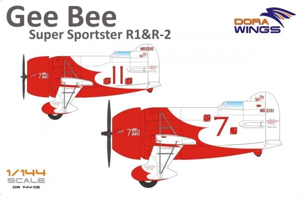 Dora Wings 14402 GeeBee Supersporster R1&amp;R2 1/144