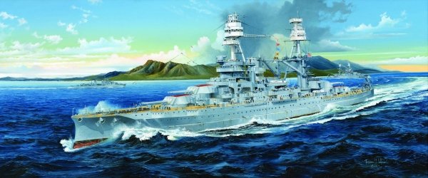 Trumpeter 07015 USS ARIZONA BB-39 WITH REMOTE CONTROL (1:200)