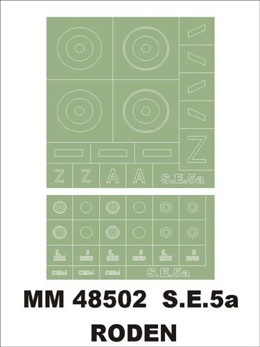 Montex MM48502 SE-5a RODEN 416 1/48