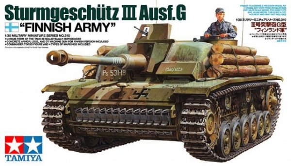 Tamiya 35310 Sturmeschutz III Ausf.G &quot;Finnish Army&quot; (1:35)