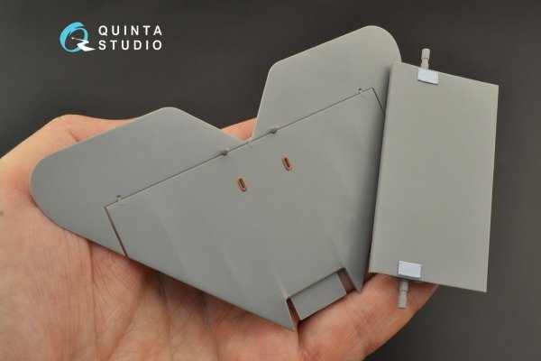Quinta Studio QD24001 Fokker Dr.1 3D-Printed &amp; coloured Interior on decal paper (Meng) 1/24
