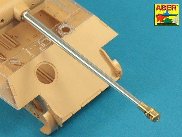 Aber 35L-246 7.5cm Barrel with Muzzle brake for Panther Ausf.G (For Rye Field Model) 1:35