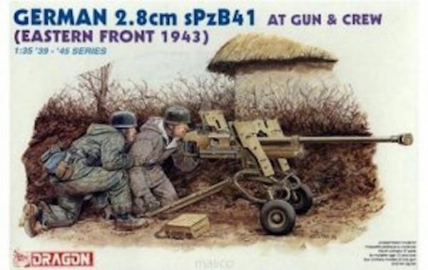 Dragon 6056 GER.2,8 CM SPZB41 (1:35)