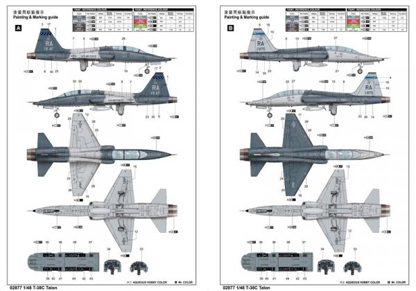 Trumpeter 02877 T-38C Talon