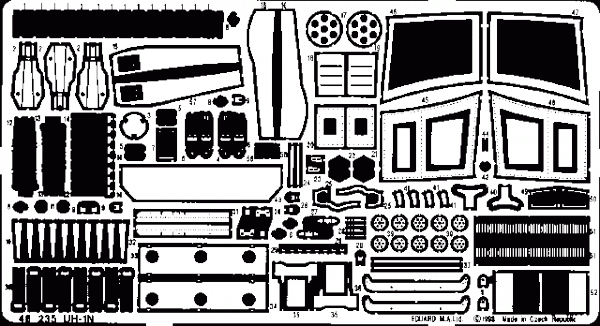Eduard 48235 UH-1N 1/48 (ITALERI)