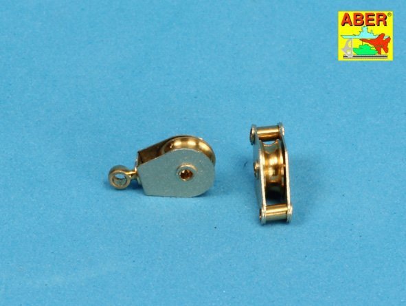 Aber R-08n All – purpose single Pulley x 2pcs (1:35)