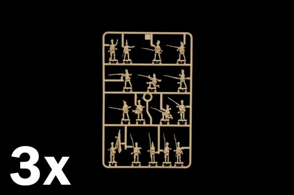 Italeri 6093 Austrian Infantry 1798 - 1805 - 48 figures 1/72