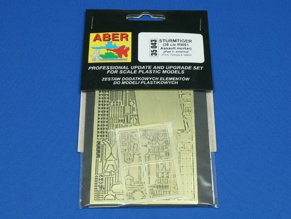 Aber 35043 Sturmtiger 38 cm RW61 Assault Mortal czesc 1 (TAM,ITA) (1:35)