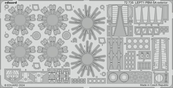 Eduard 72735 PBM-5A exterior ACADEMY 1/72