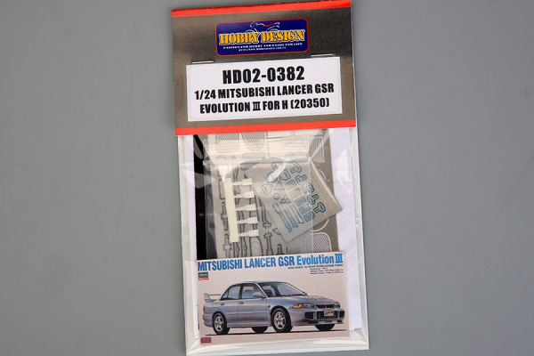 Hobby Design HD02-0382 Mitsubishi Lancer GSR Evolution III (PE + Resin) For Hasegawa 1/24