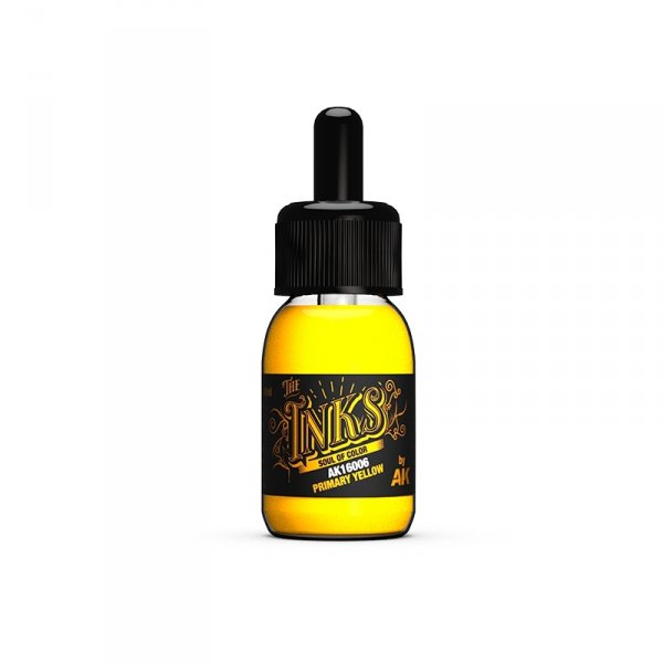 AK Interactive AK16021 PRIMARY COLORS – INK SET 3x30ml