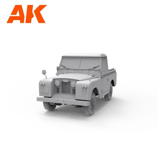 AK Interactive AK35014 LAND ROVER 88 SERIES IIA CRANE-TOW TRUCK 1/35