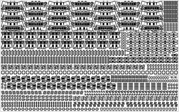 Pontos 37026FB USS BB-63 Missouri 1945 Advanced Detail Up Set (Deck Blue 20B stained wooden deck) (1:350)