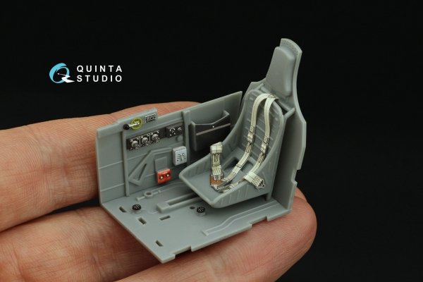 Quinta Studio QD32214 P-40M WarHawk 3D-Printed coloured Interior on decal paper (Trumpeter) 1/32