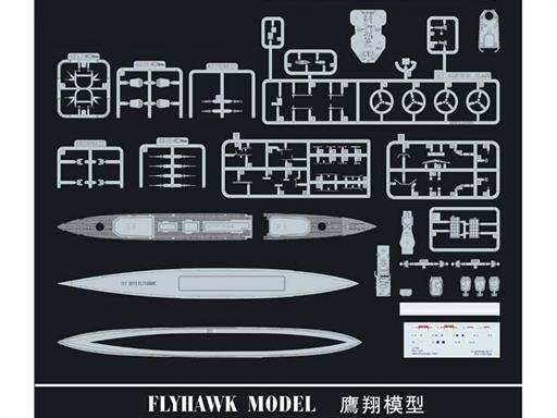 FlyHawk Model FH1109 HMS Penelope 1940 (Waterline) 1/700