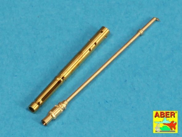 Aber 25L-03 Turned barrel for German tank machine gun MG34 (1:25)