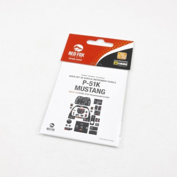 Red Fox Studio QS-32167 P-51K Mustang for SWS kit 1/32