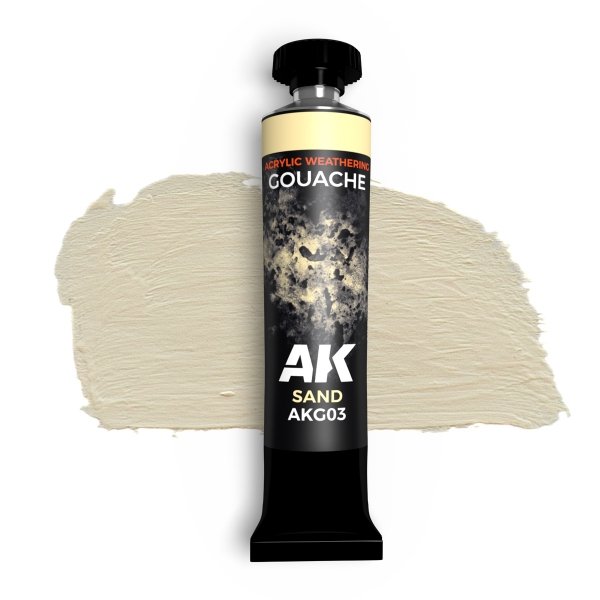 AK Interactive AKG03 Sand – AK GOUACHE
