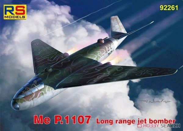 RS Models 92261 Me P.1107 Long range jet bomber 1/72