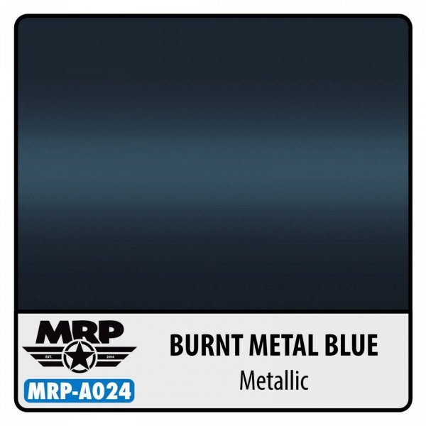 Mr. Paint MRP-A024 Burnt Metal Blue - aqua colors - 17ml