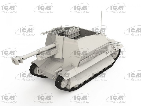 ICM 35340 10.5cm leFH 16(Sf) auf Geschutzwagen FCM36 (f) 1/35